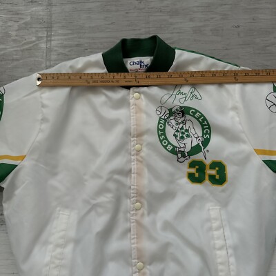Vintage 90s NBA Boston Celtics Larry Bird Chalk Line