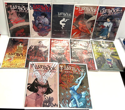 Last Book You'll Ever Read #2, 4 - 8 Lot of 12 Books 2021 Vault Comics Variants
