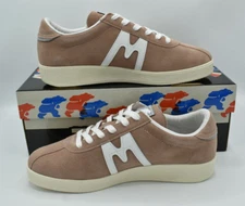 Karhu Mens Size 8 Trampas Seashell White Suede Sneakers Shoes