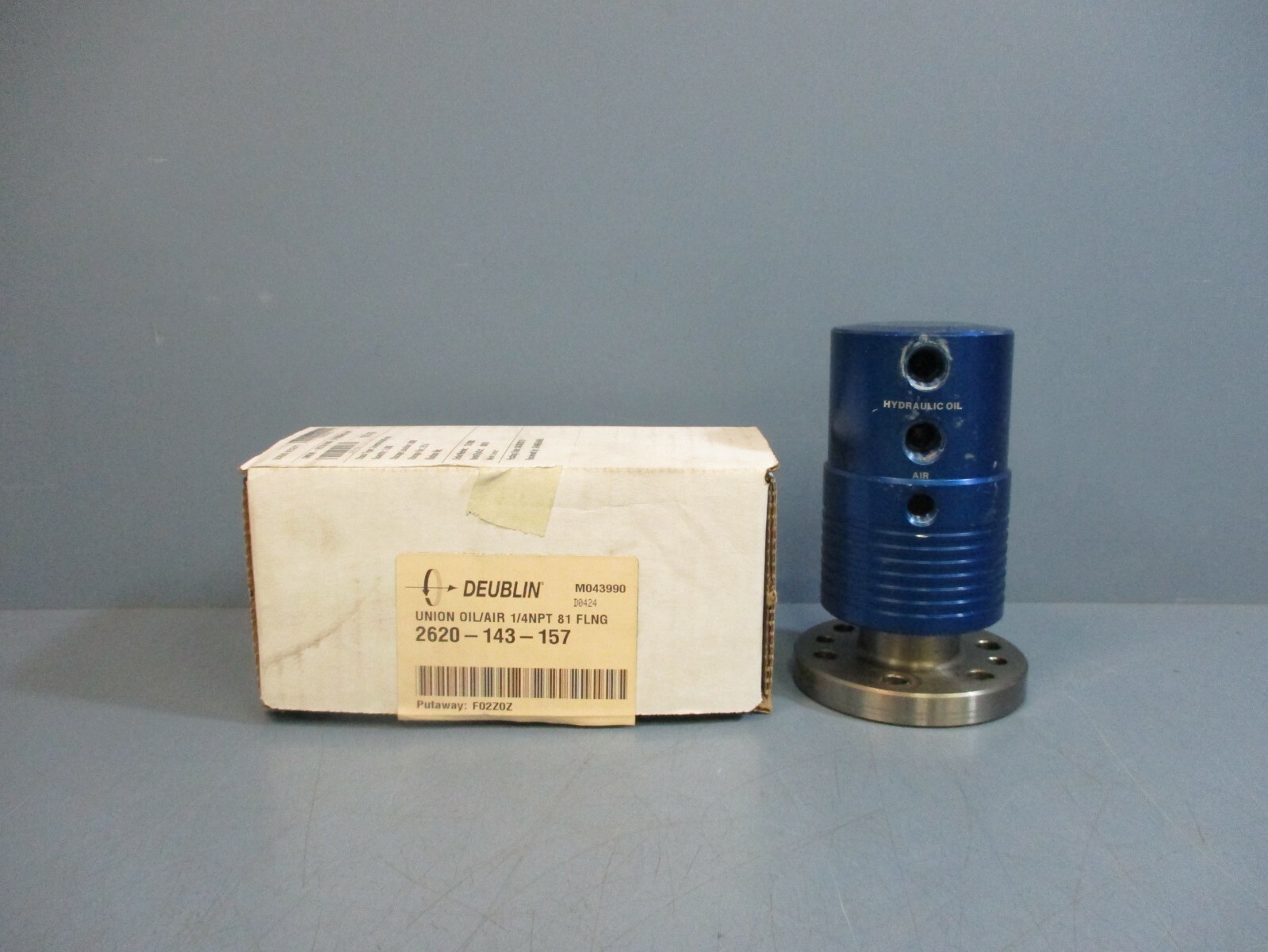 Deublin 2620-143-157 Rotary Union Oil/Air ¼NPT 81 FLNG New