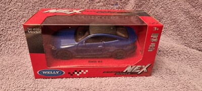BMW M4 WELLY NEX  DIE CAST MODEL 1/38 SCALE PULL BACK  NEW