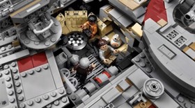LEGO 75192 Star Wars Millennium Falcon 7541 Pieces Building Kit and Starship