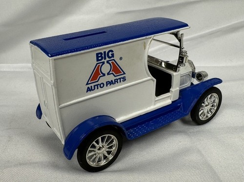 ERTL Big A Auto Parts 1912 Delivery Locking Car Bank #7 Die Cast Metal 1/25 1993 - Picture 5 of 17