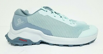 NEW- Salomon X Reveal Hiking Trail Running Shoes Teal Gray Size 9.5 M, MSRP $170