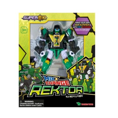 SUPER 10 Mix Change REKTOR Transforming Robot Toy
