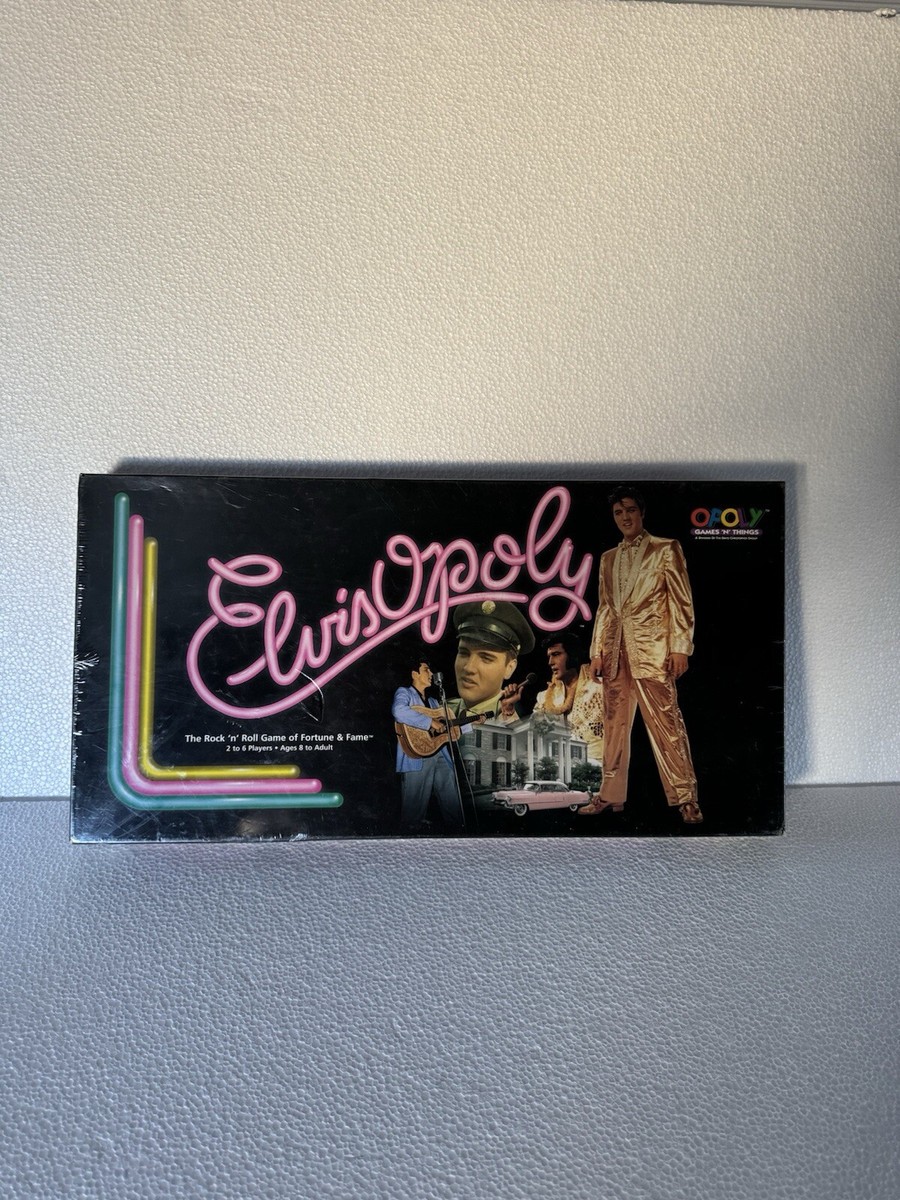 Sealed 1995 Elvisopoly MONOPOLY Elvis Presley Edition Rock 'N