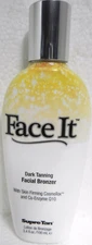 FACE IT DARK FACIAL BRONZER FOR FACE FIRMING TANNING LOTION BY SUPRE TAN RARE