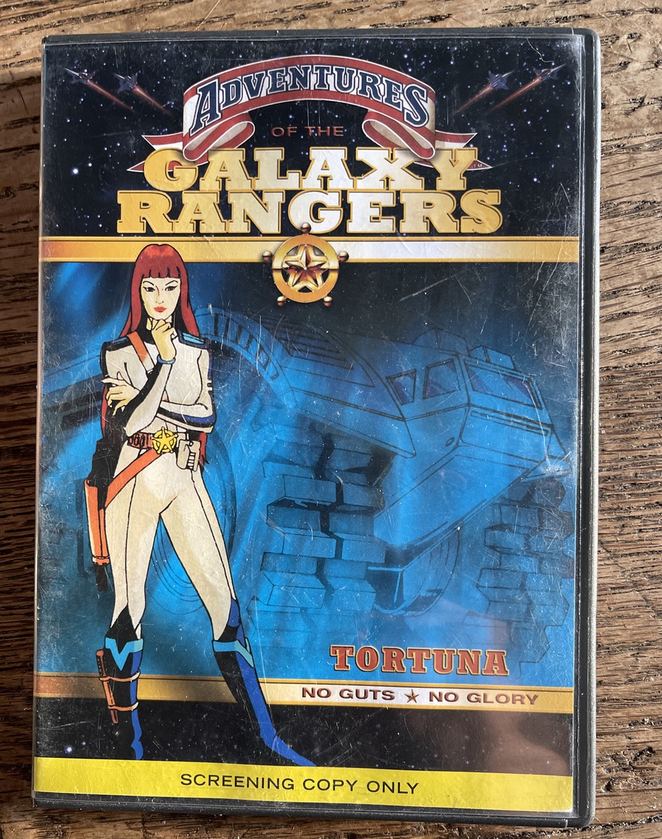 Adventures Of The Galaxy Rangers DVD Tortuna 1980s Cartoon RARE