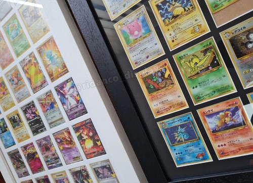 Ridanco 9 Raw Extended Art Print Pokemon 151 Starter Evo Line Raw Card Frame - Afbeelding 5 van 6