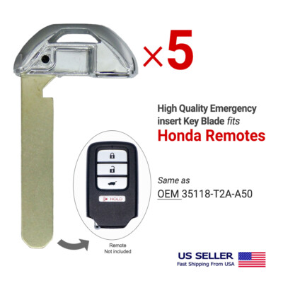#ad #ad 5X Emergency High Security Insert Blade HON66 For Honda 35118 T2A A50 $15.95
