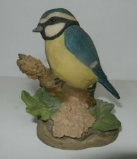 Arista Designs Hawick Blue Tit Ornament Handpainted 1981   signed HOGG