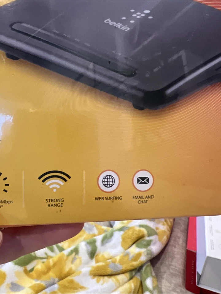 Belkin G54/N150 WiFi N Router Up to 150Mbps NEW IN Sealed Plastic - Image 3 of 4