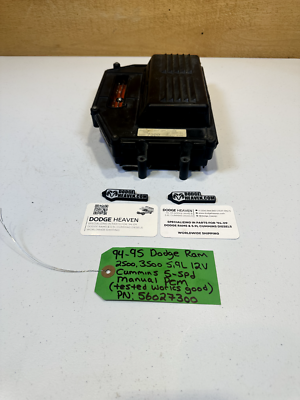 OEM 1994-1995 Dodge Ram 2500 3500 5.9L 12V Cummins 5-Spd Manual