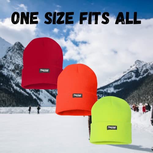 McGuire Gear Thermal Insulated Watch Cap Beanie 40 Gram Insulation Water Resi... - Picture 5 of 7
