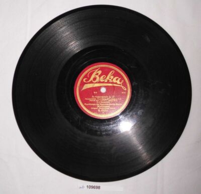 Schellackplatte Beka ''Armeemarsch II, 141'' u.a. um 1930 (109698)