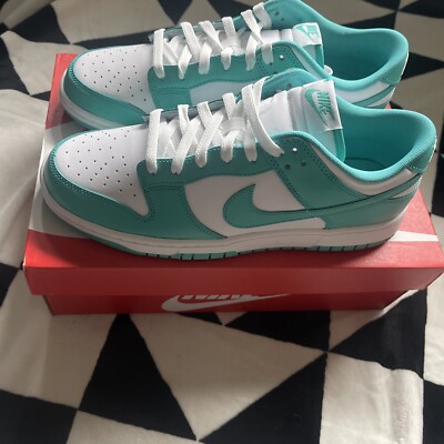 Size 10 - Nike Dunk Low Clear Jade