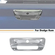 Car Tailgate Door Handle Cover Trim For Dodge Ram 3500 19-24 Accessories Chrome