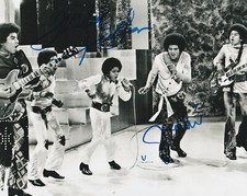 * JACKIE & MARLON JACKSON * signed autographed 8x10 photo * THE JACKSON 5 * 2