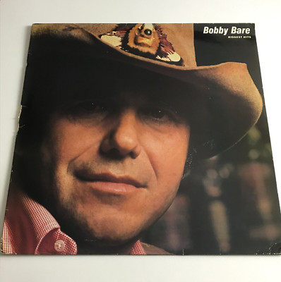 Bobby Bare - Biggest Hits LP Vinyl Record - CBS 32303 VG+