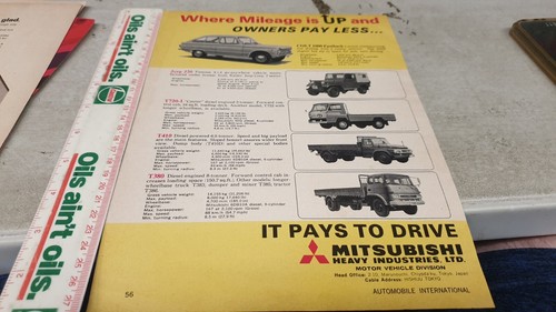 Mitsubishi Colt 1968, Jeep y camiones anuncio de ventas - Imagen 2 de 2