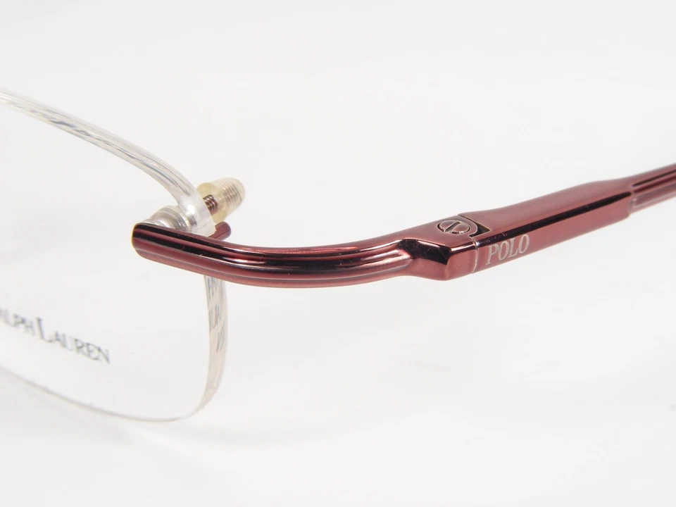 POLO RALPH LAUREN 1941 9R1 Borgoña Claro Gafas RARAS 44-18-135mm Foto 4 de 4