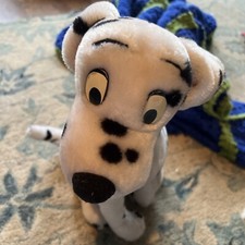 Vintage Walt Disney Canasa 101 Dalmatians Perdita Dog Stuffed Animal Plush 14  