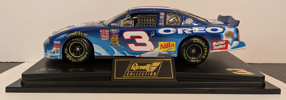2002 Dale Earnhardt Jr Revell #3 Oreo/Ritz Daytona Raced Version 1:24 die cast - Image 4 of 4