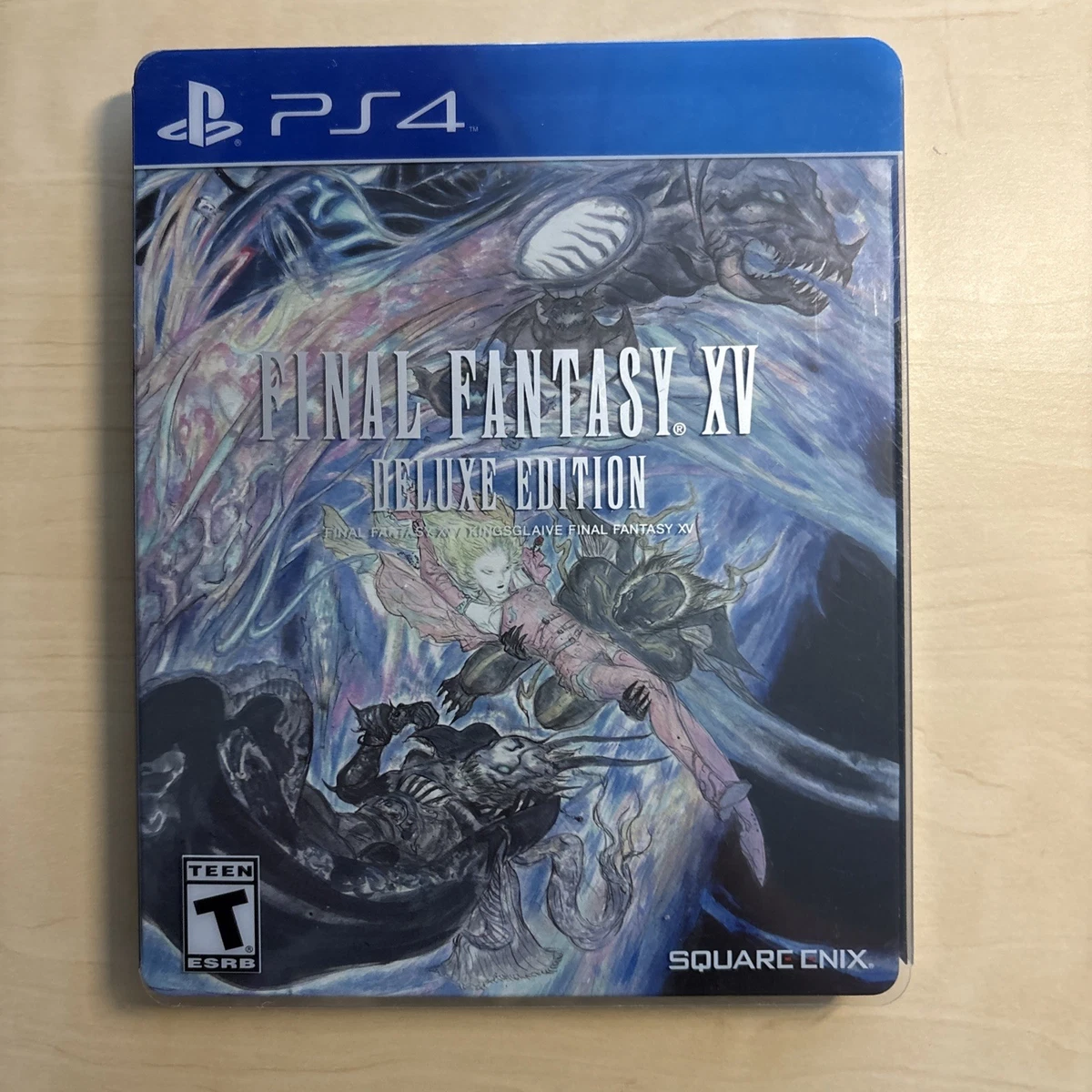Jeu Final Fantasy XV PS4 - Édition Steelbook FR - Très Bon État - Version Française