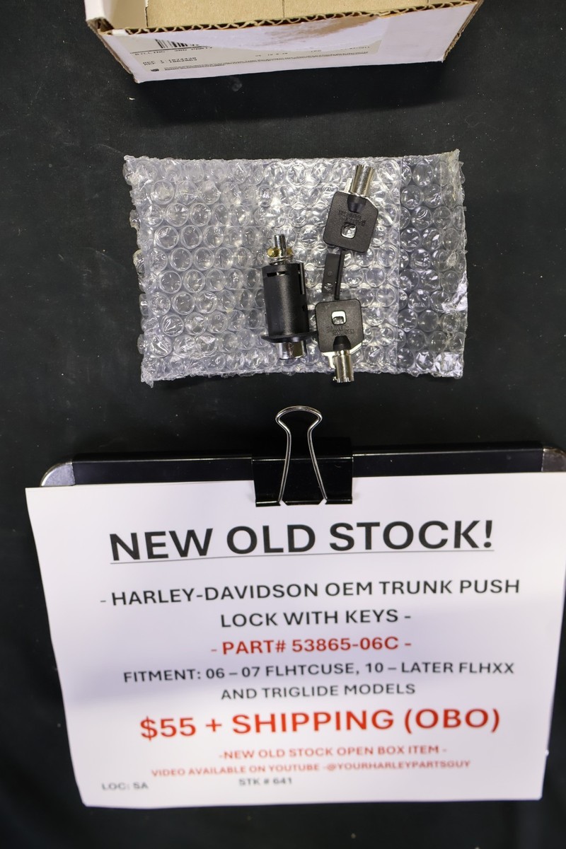 ETRO/パイプングセットアップ/サイズ46 Harley Davidson Trunk Lock With 2 Keys 53865-06c for sale