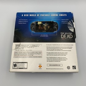 Sony PlayStation Vita The Walking Dead Handheld System Bundle with Box TESTED