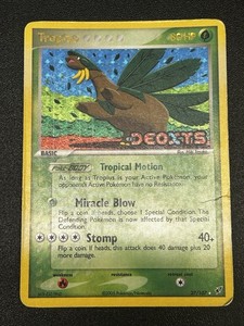 Tropius 27/107 EX Deoxys Reverse Holo Stamped
