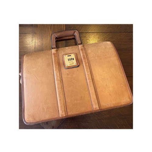 Coach || Briefbag Gladstone Style Briefcase Style 5420 British Tan