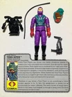 G.I. Joe 1988 Toxo-Viper v1 with Original File Card, 100% COMPLETE, EXCELLENT