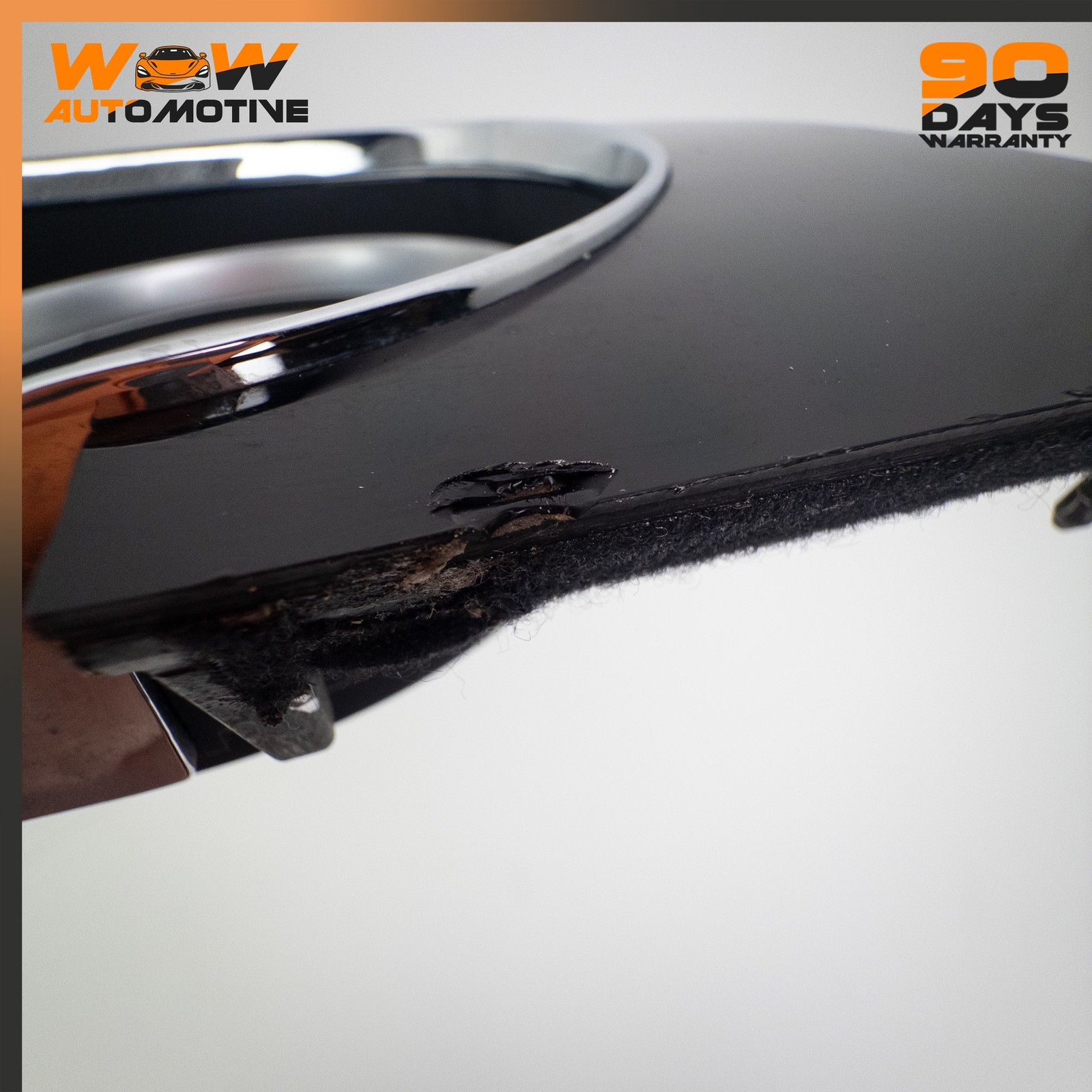 12-18 BENTLEY CONTINENTAL GT GTC FRONT LEFT DASHBOARD TRIM BEZEL BLACK OEM