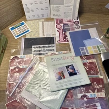 Creative Memories Cutouts + Photo Paper Scrapbooking Lot Scrapbook Stickers