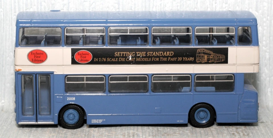 EFE 28004AS 1:76 DAIMLER DMS FLEETLINE BUS 20 ANOS ANIVERSÁRIO NA CAIXA - Imagem 3 de 4