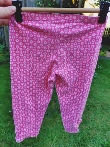Marks And Spencer 3-4 Years Toddler 3/4 Length Leggings Cotton - Picture 2 of 4