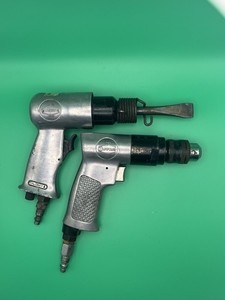Pair Of Two Cummins Pneumatic Drill And Air Hammer