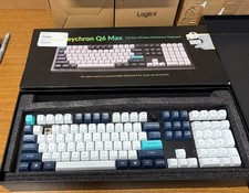 As-is Keychron - Q6 Max 100 Custom Wireless RGB Mechanical Keyboard