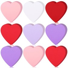 360 PCS Heart Cutouts Paper 3.9 Inch Valentine Bulletin Board Die Cuts Decor