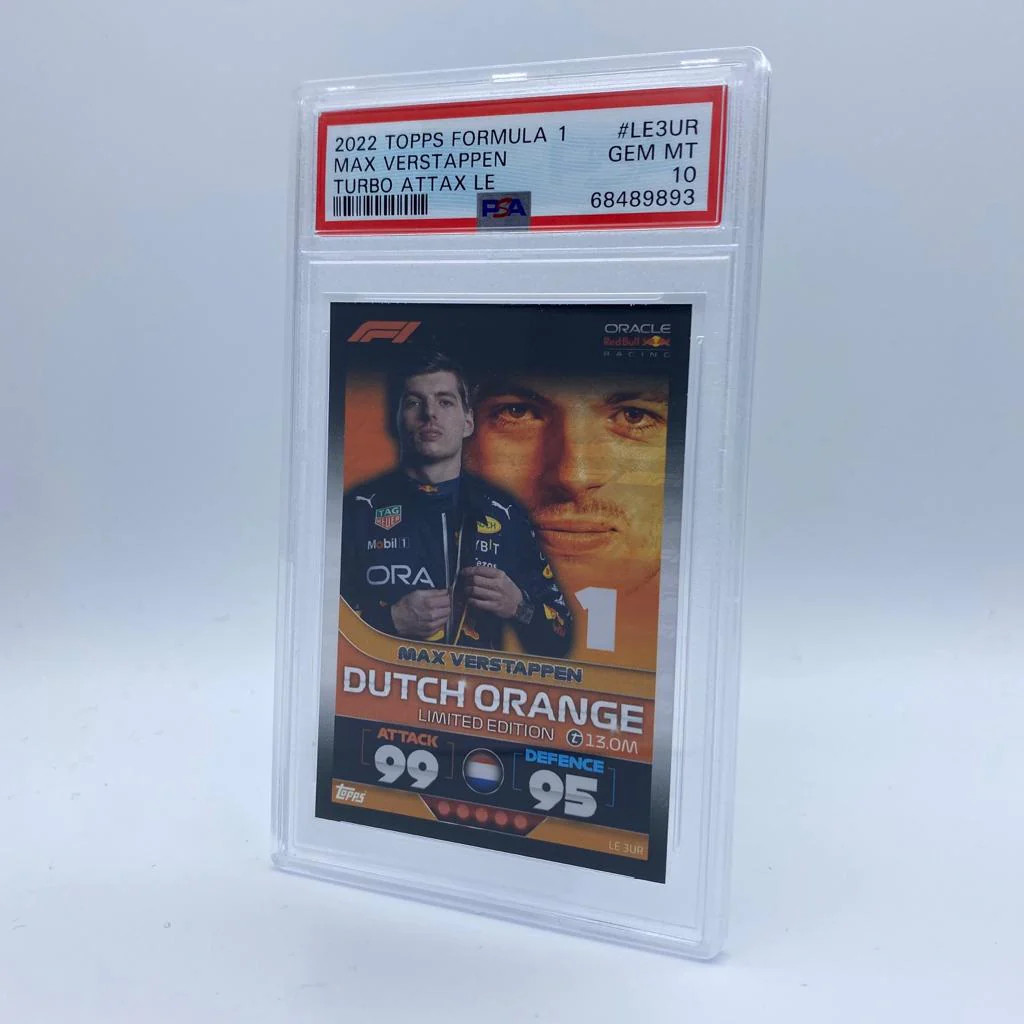 PSA 10 - Max Verstappen - Dutch Orange #LE3UR - POP 10 | eBay