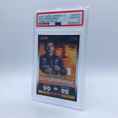 PSA 10 - Max Verstappen - Dutch Orange #LE3UR - POP 10 | eBay