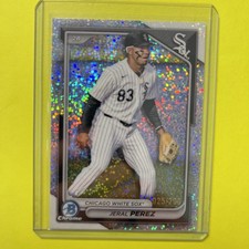 jeral perez 2024 bowman draft chrome sparkles refractor /200 chicago white sox