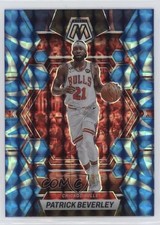 2022-23 Panini Mosaic Reactive Blue Mosaic Prizm Patrick Beverley #12 f1m
