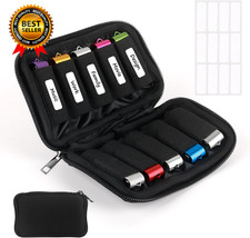 Flash Drive Case USB Storage Case 10 Slots Portable Thumb Drive USB Holder