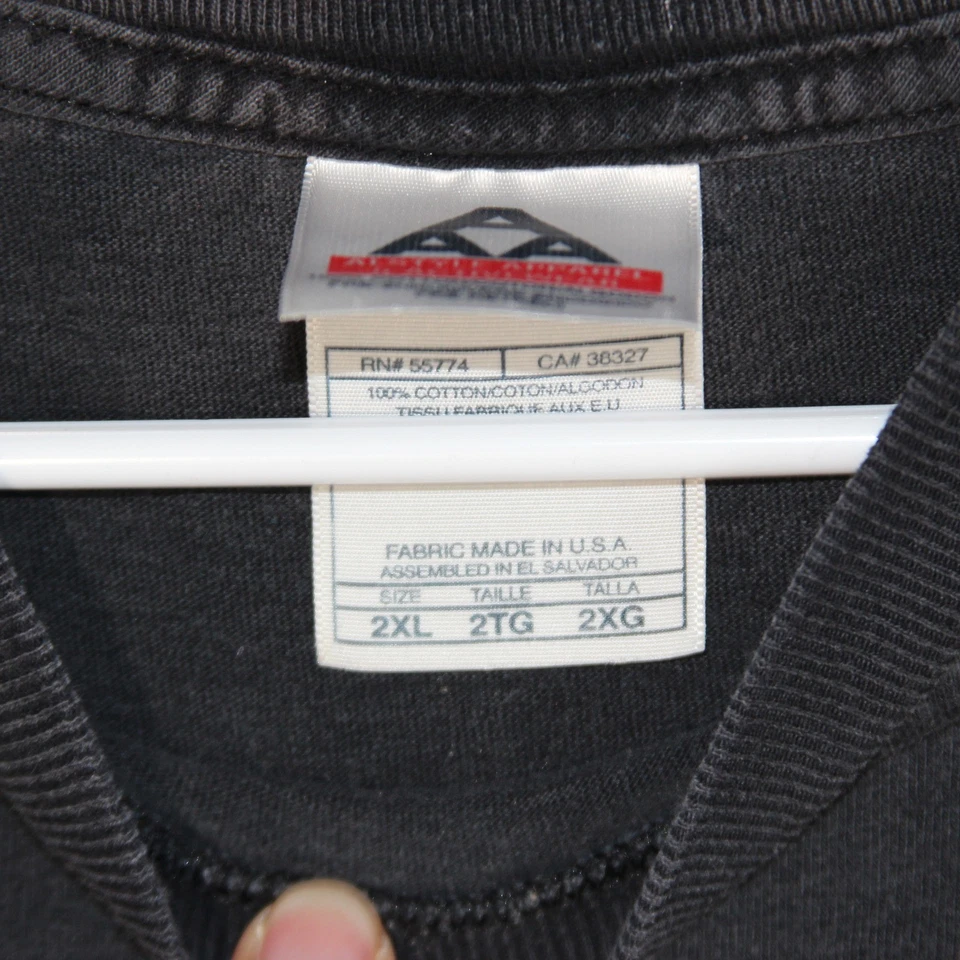 Vintage JNCO Type T Shirt Mens 2XL Black Medieval Times Dragon Sword Y2K Skater - Image 4 of 4