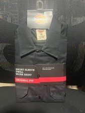 Dickies Premium Work / Casual Wear Shirt Short Sleeve-65/35 Blend FREE SHIPPING 