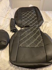 VW Transporter T5 / T6 Front Seat Cover – Driver Side (Diamond Stitch)