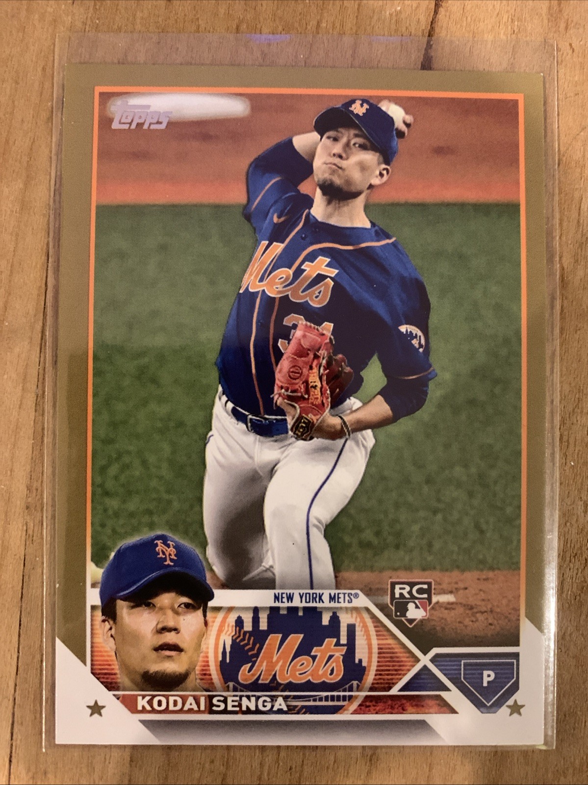 2023 Topps Series 2 - Kodai Senga #362 Gold 1833/2023 (RC) Mets Rookie