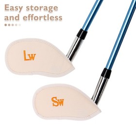 12 Pcs Golf Headcover Set Driver and Wood Covers Iron Protective